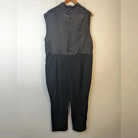 Shein Black Sleeveless Jumpsuit - 4 XL - Picture 3 of 6